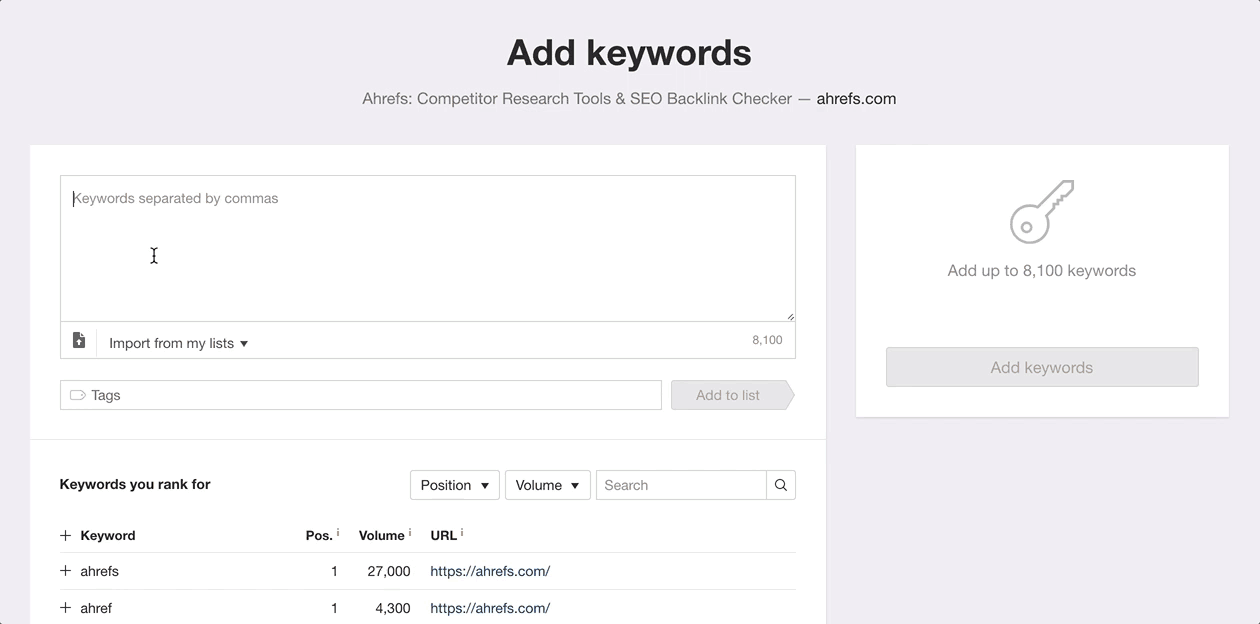 Obtener actualizaciones de rankings en escritorio y móvil